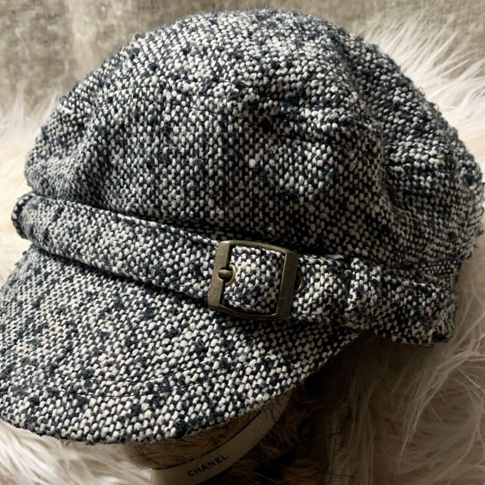 💎Boina vintage de mujer💎tela 💎One Sz 💎#BD7